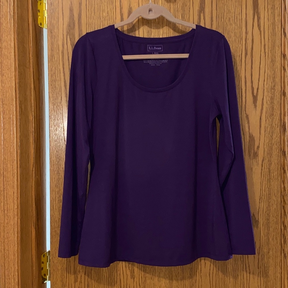 LLBean long-sleeve performance shirt
